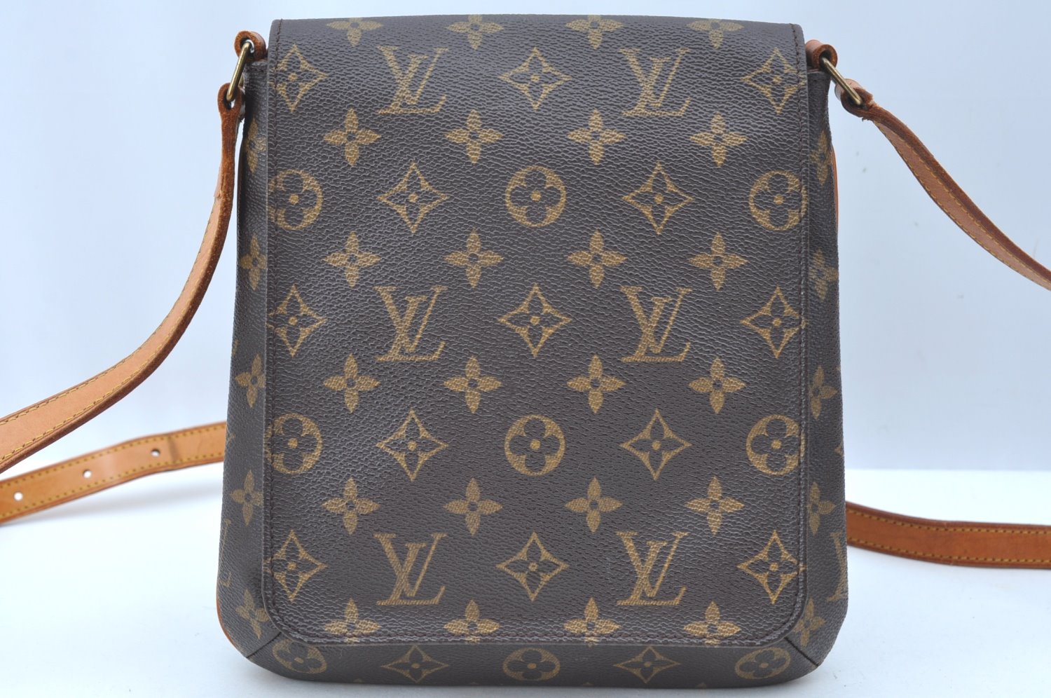 Auth Louis Vuitton Monogram Musette Salsa M51387 Long Shoulder Bag Junk 7630J