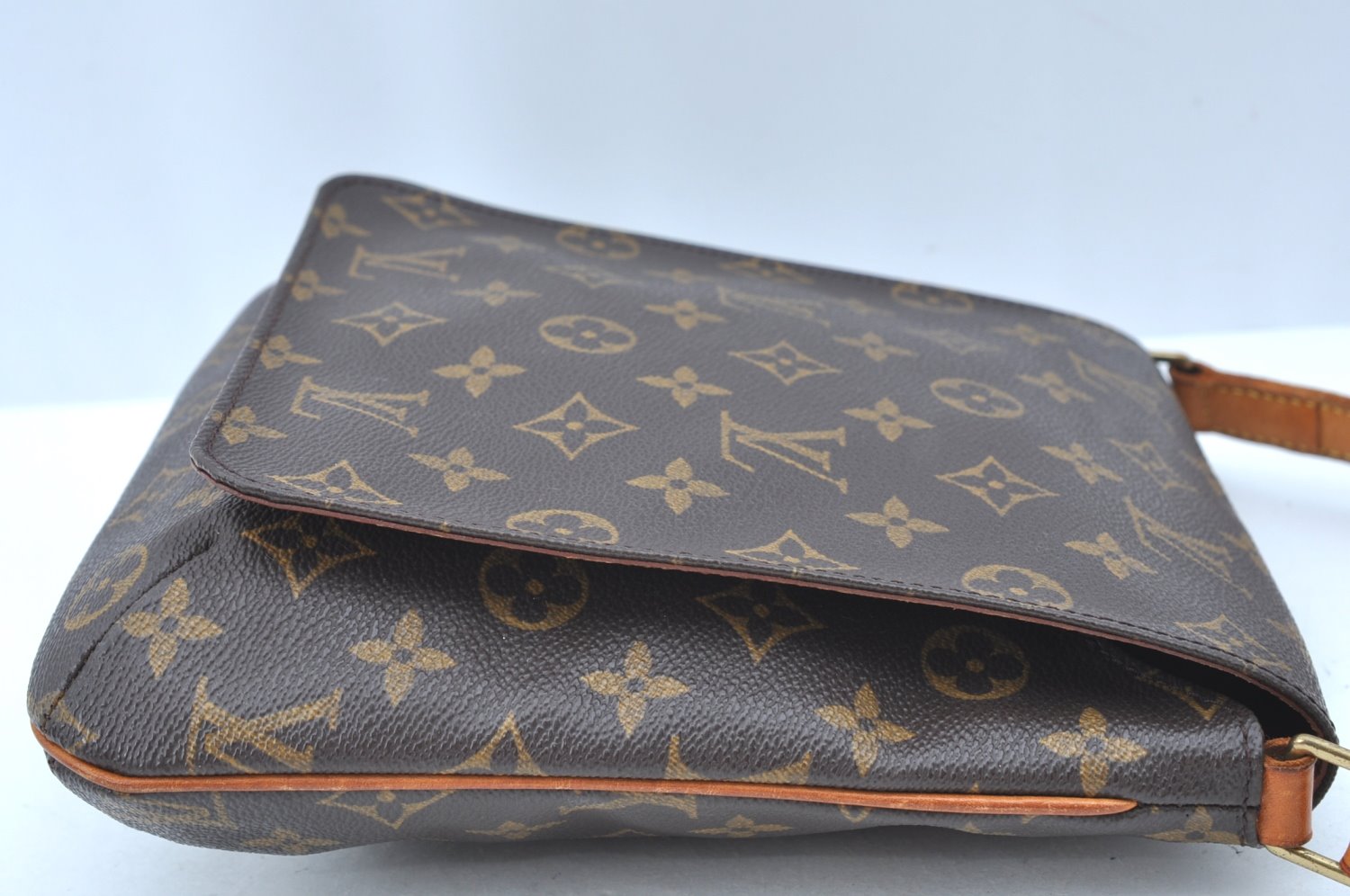 Auth Louis Vuitton Monogram Musette Salsa M51387 Long Shoulder Bag Junk 7630J