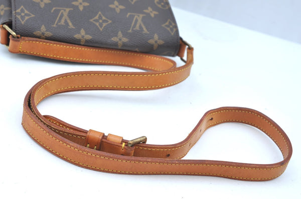 Auth Louis Vuitton Monogram Musette Salsa M51387 Long Shoulder Bag Junk 7630J