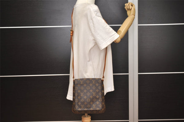 Auth Louis Vuitton Monogram Musette Salsa M51387 Long Shoulder Bag Junk 7630J