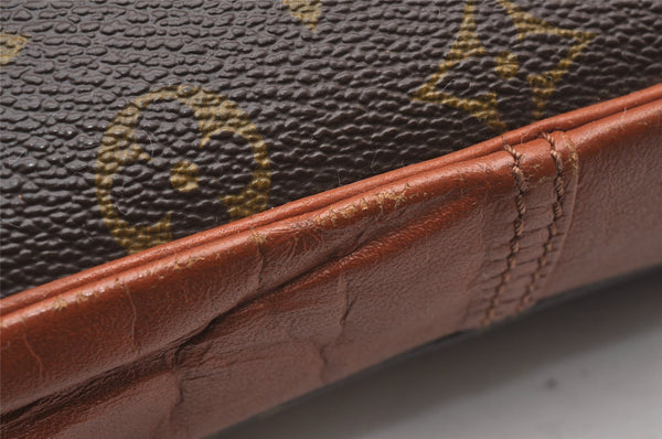 Authentic Louis Vuitton Monogram Pochette Sport Clutch Bag Old Model Junk 7631I