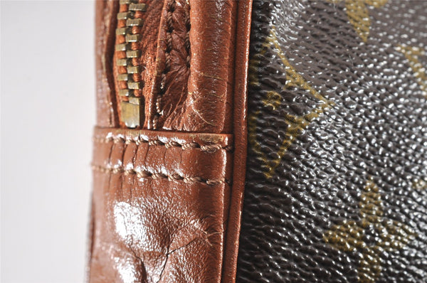 Authentic Louis Vuitton Monogram Pochette Sport Clutch Bag Old Model Junk 7631I