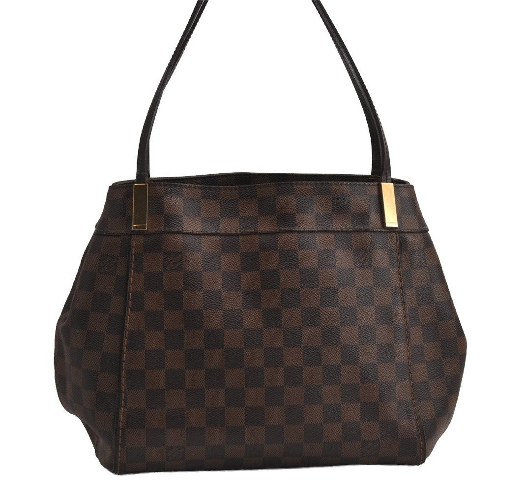 Authentic Louis Vuitton Damier Marylebone PM Shoulder Tote Bag N41215 LV 7633J