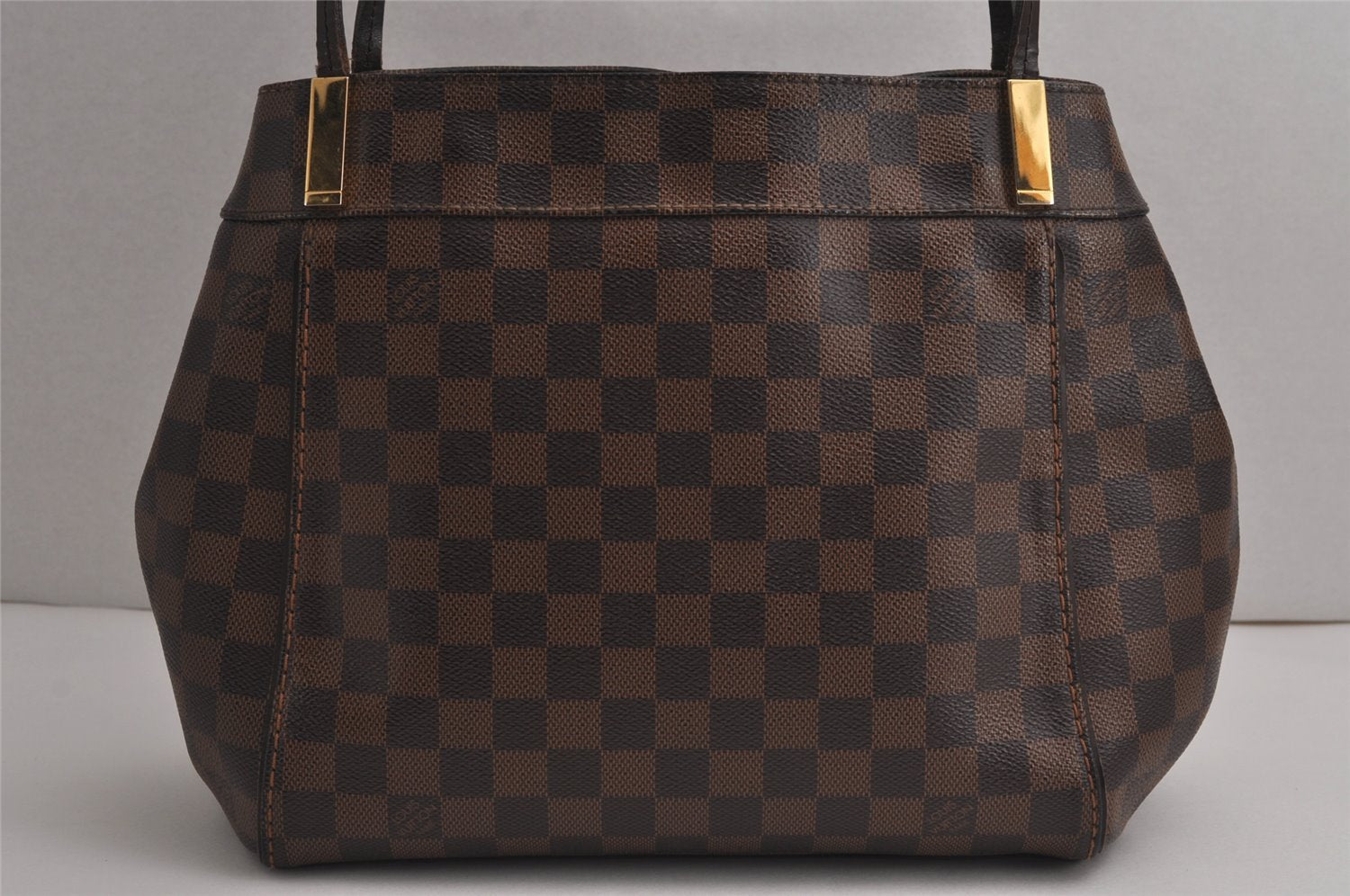 Authentic Louis Vuitton Damier Marylebone PM Shoulder Tote Bag N41215 LV 7633J