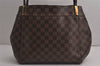 Authentic Louis Vuitton Damier Marylebone PM Shoulder Tote Bag N41215 LV 7633J