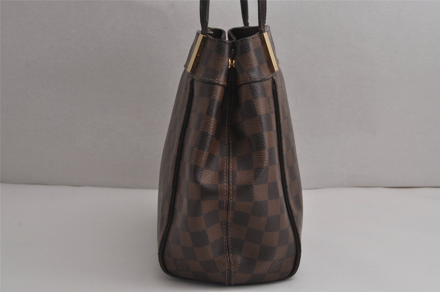 Authentic Louis Vuitton Damier Marylebone PM Shoulder Tote Bag N41215 LV 7633J