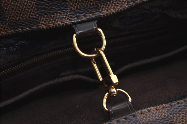 Authentic Louis Vuitton Damier Marylebone PM Shoulder Tote Bag N41215 LV 7633J