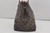 Authentic Louis Vuitton Damier Hampstead PM Shoulder Tote Bag N51205 LV 7634I