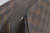 Authentic Louis Vuitton Damier Hampstead PM Shoulder Tote Bag N51205 LV 7634I
