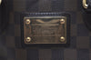 Authentic Louis Vuitton Damier Hampstead PM Shoulder Tote Bag N51205 LV 7634I