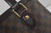 Authentic Louis Vuitton Damier Hampstead PM Shoulder Tote Bag N51205 LV 7634I
