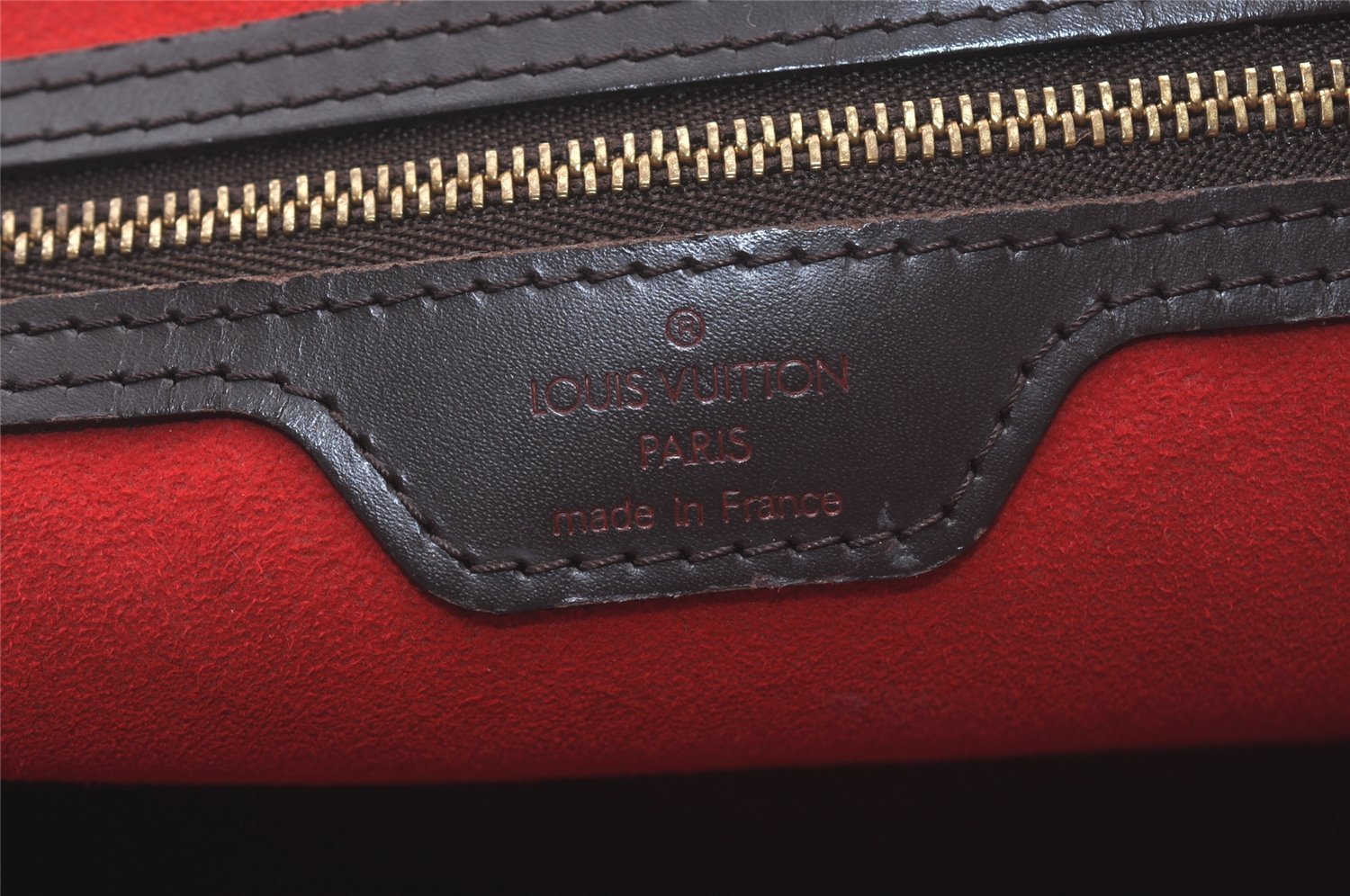 Authentic Louis Vuitton Damier Hampstead PM Shoulder Tote Bag N51205 LV 7634I