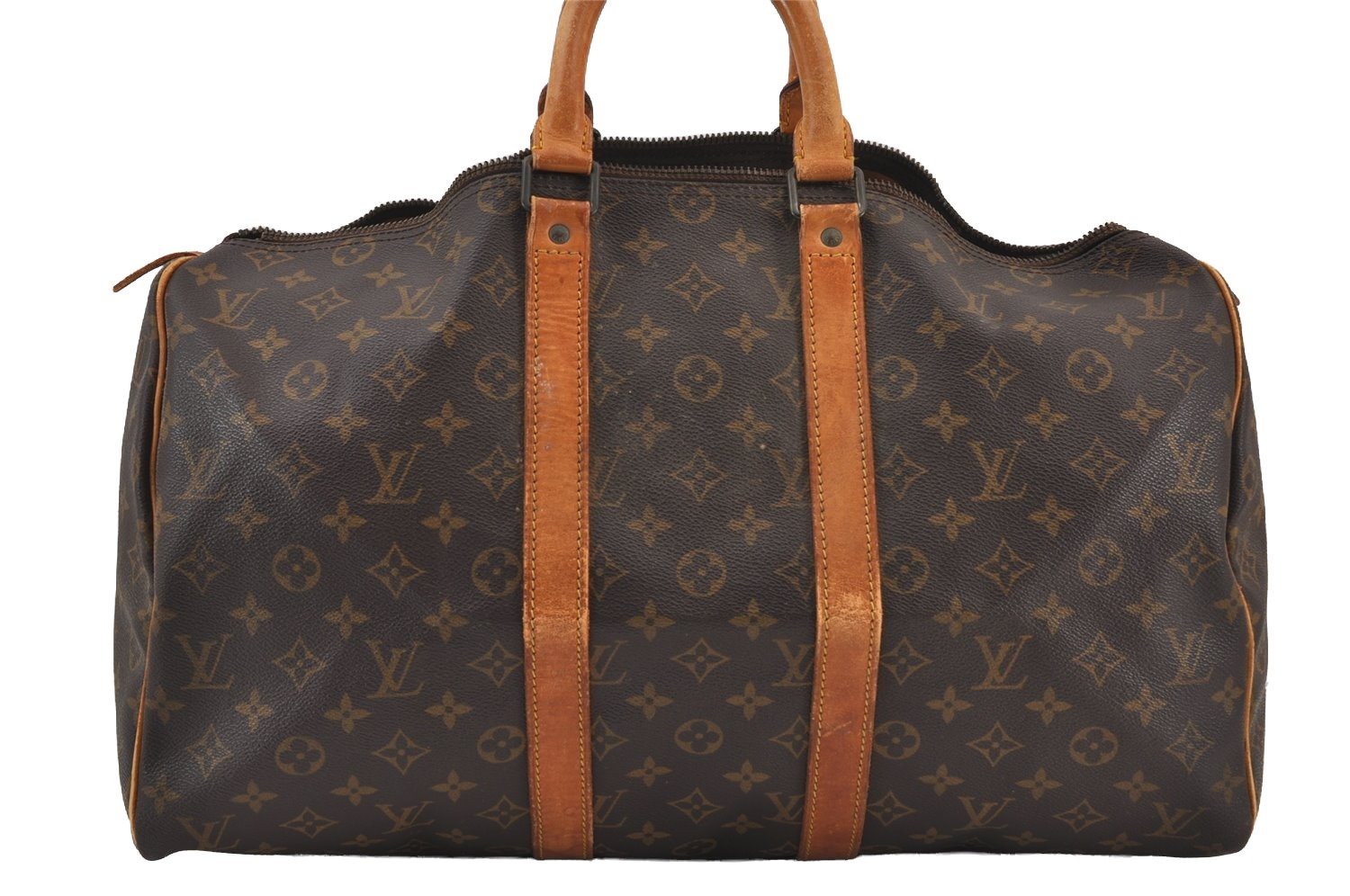 Authentic Louis Vuitton Monogram Keepall 45 Travel Boston Bag M41428 Junk 7634J