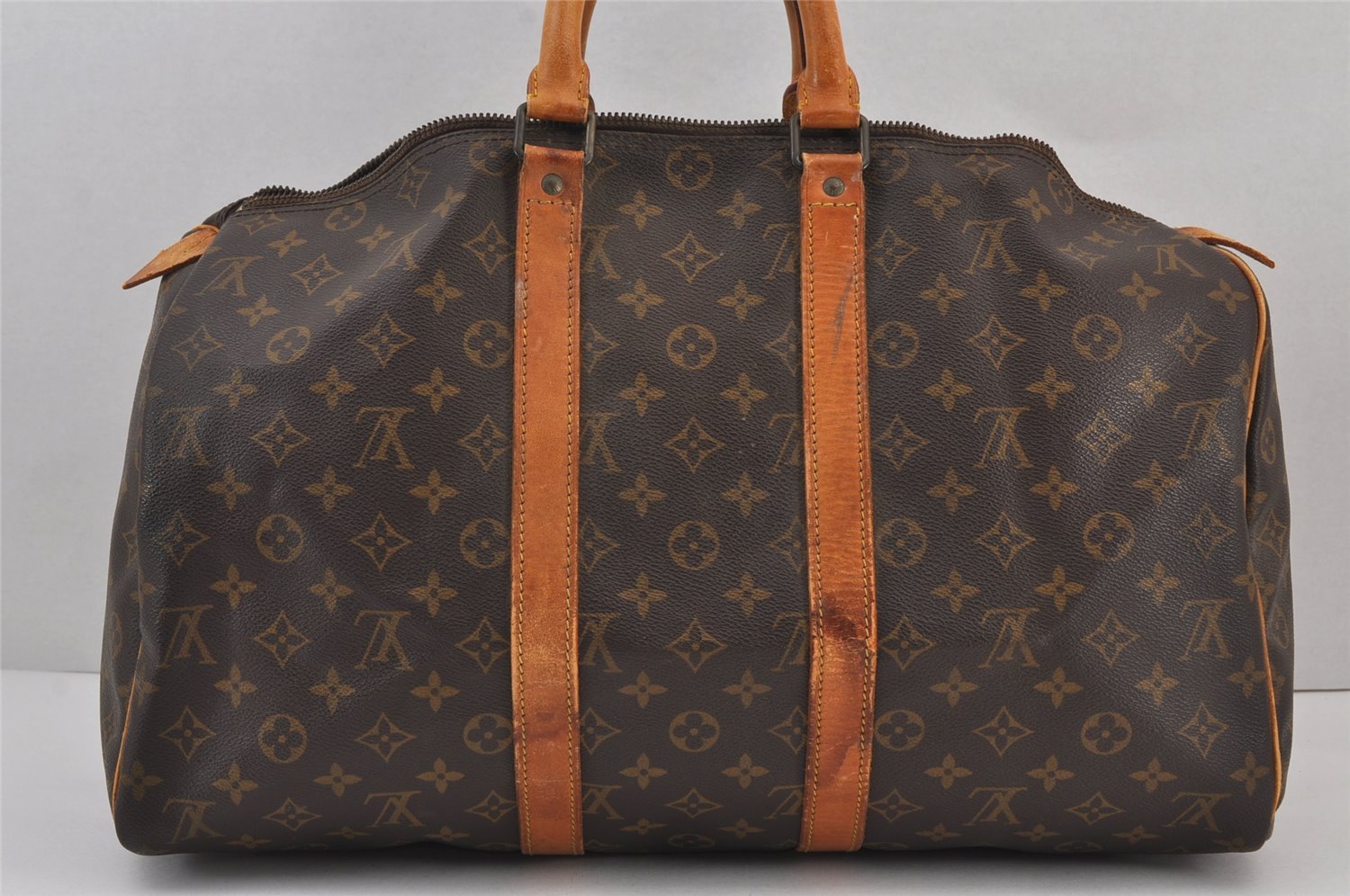 Authentic Louis Vuitton Monogram Keepall 45 Travel Boston Bag M41428 Junk 7634J