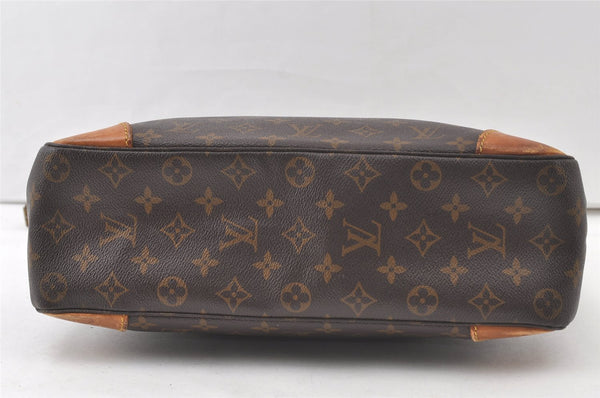 Authentic Louis Vuitton Monogram Boulogne 35 Shoulder Cross Bag M51260 LV 7634K