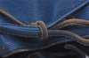 Authentic Louis Vuitton Epi Petit Noe Shoulder Drawstring Bag M44105 Blue 7636I