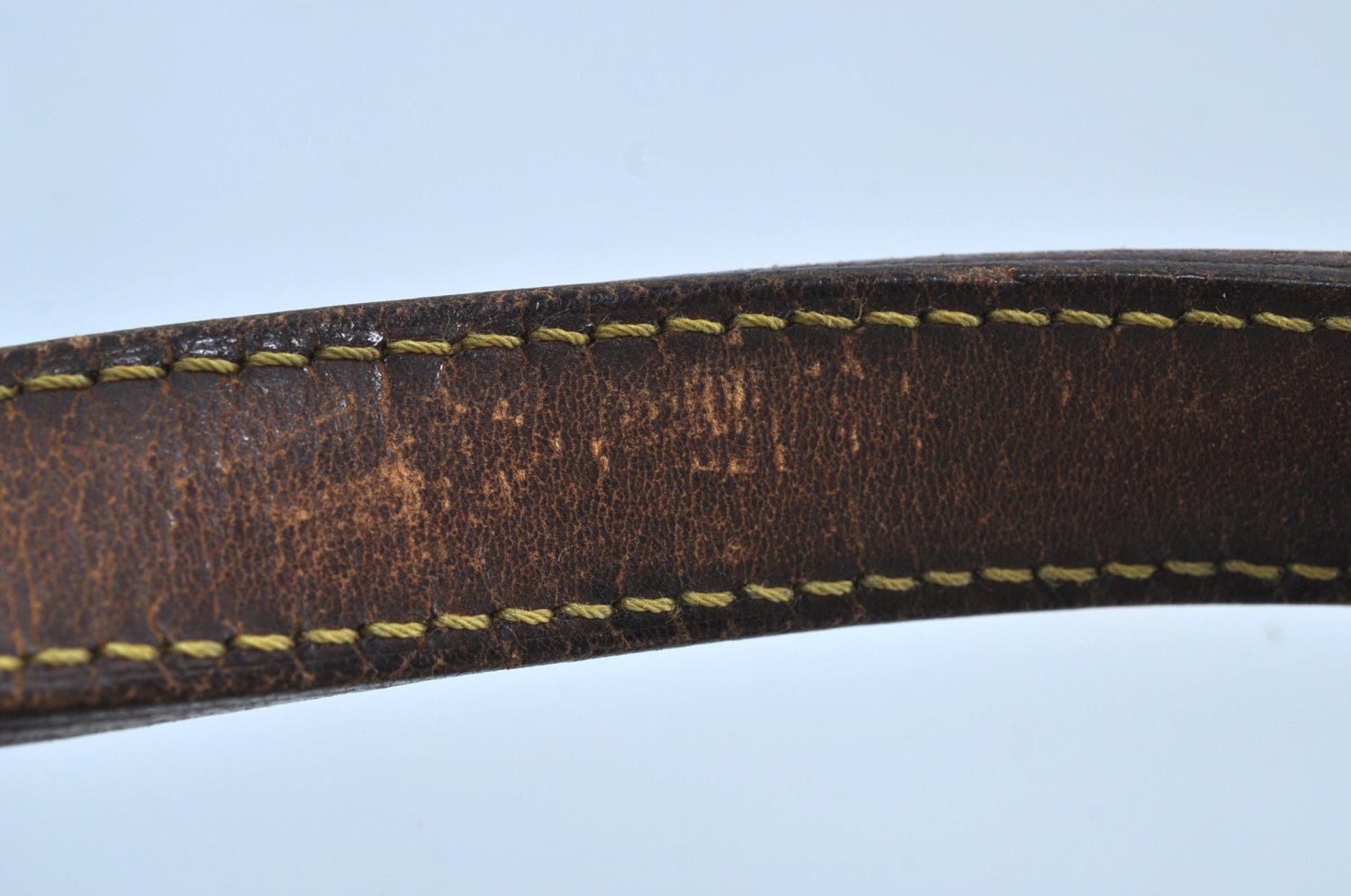 Authentic Louis Vuitton Monogram Petit Noe M42226 Shoulder Drawstring Bag 7637H