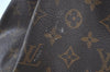 Authentic Louis Vuitton Monogram Petit Noe M42226 Shoulder Drawstring Bag 7637H