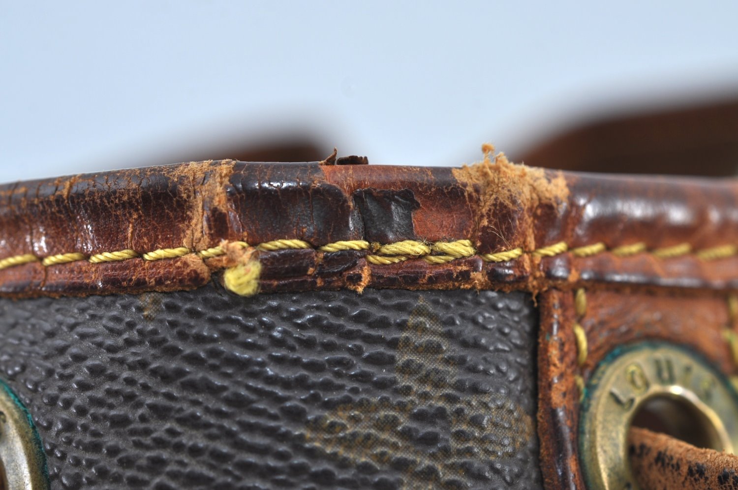 Authentic Louis Vuitton Monogram Petit Noe M42226 Shoulder Drawstring Bag 7637H