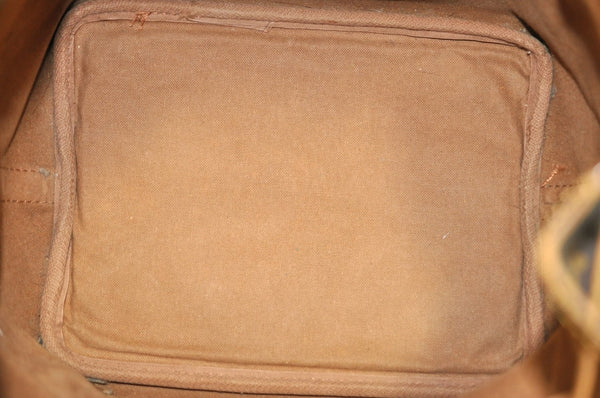 Authentic Louis Vuitton Monogram Petit Noe M42226 Shoulder Drawstring Bag 7637H