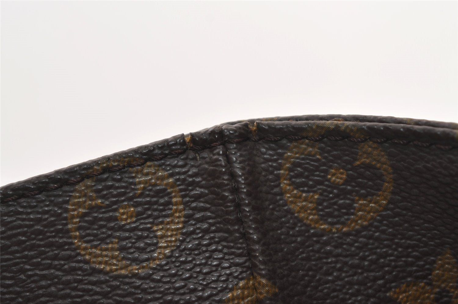 Authentic Louis Vuitton Monogram Sac Shopping PM Tote Bag M51108 LV Junk 7637J