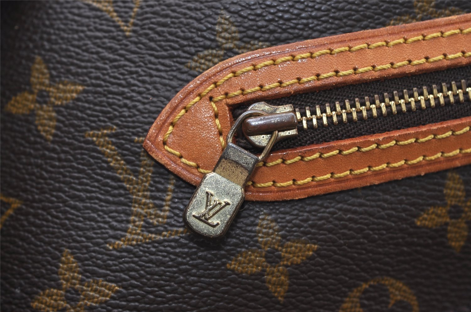 Authentic Louis Vuitton Monogram Sac Shopping PM Tote Bag M51108 LV Junk 7637J