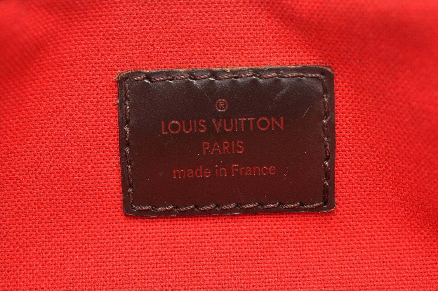 Authentic Louis Vuitton Damier Bloomsbury PM Shoulder Bag N42251 Junk LV 7638I