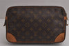 Authentic Louis Vuitton Monogram Compiegne 28 Clutch Hand Bag M51845 LV 7638J