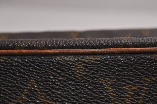 Authentic Louis Vuitton Monogram Compiegne 28 Clutch Hand Bag M51845 LV 7638J