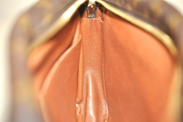 Authentic Louis Vuitton Monogram Compiegne 28 Clutch Hand Bag M51845 LV 7638J