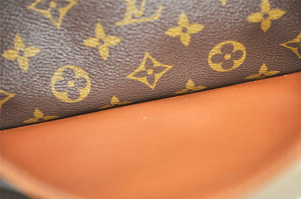 Authentic Louis Vuitton Monogram Compiegne 28 Clutch Hand Bag M51845 LV 7638J