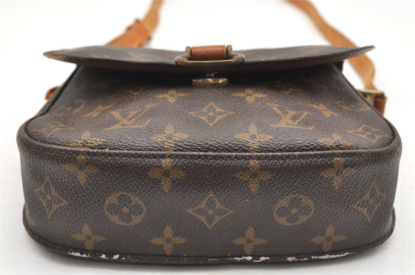 Authentic Louis Vuitton Monogram Saint Cloud MM M51243 Shoulder Bag Junk 7638K