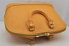 Authentic Louis Vuitton Epi Alma PM Hand Bag Yellow M52149 LV 7639J