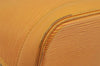 Authentic Louis Vuitton Epi Alma PM Hand Bag Yellow M52149 LV 7639J