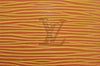 Authentic Louis Vuitton Epi Alma PM Hand Bag Yellow M52149 LV 7639J