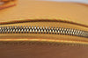 Authentic Louis Vuitton Epi Alma PM Hand Bag Yellow M52149 LV 7639J