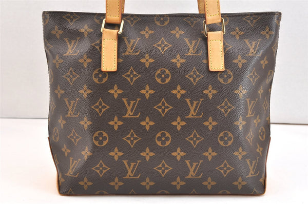 Authentic Louis Vuitton Monogram Cabas Piano Shoulder Tote Bag M51148 LV 7639K