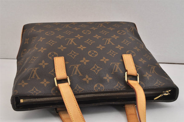 Authentic Louis Vuitton Monogram Cabas Piano Shoulder Tote Bag M51148 LV 7639K