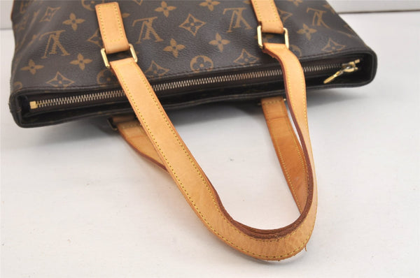 Authentic Louis Vuitton Monogram Cabas Piano Shoulder Tote Bag M51148 LV 7639K