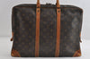 Authentic Louis Vuitton Monogram Porte Documents Voyage M53361 Briefcase 7640I