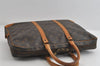 Authentic Louis Vuitton Monogram Porte Documents Voyage M53361 Briefcase 7640I