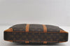 Authentic Louis Vuitton Monogram Porte Documents Voyage M53361 Briefcase 7640I