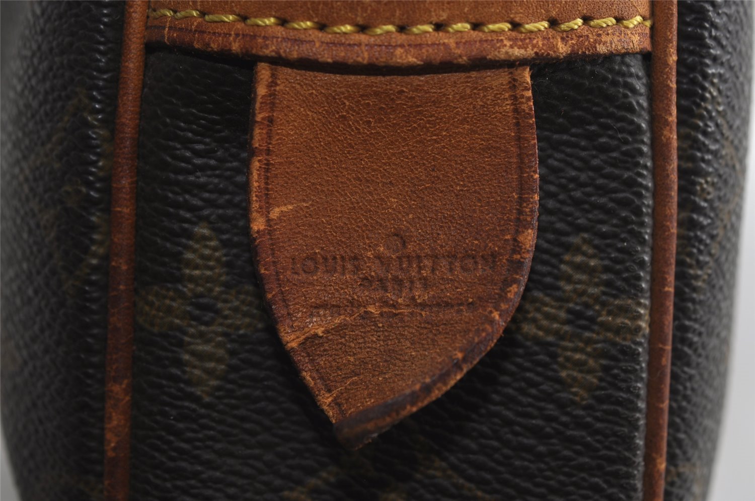 Authentic Louis Vuitton Monogram Porte Documents Voyage M53361 Briefcase 7640I