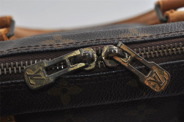 Authentic Louis Vuitton Monogram Porte Documents Voyage M53361 Briefcase 7640I