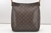 Authentic Louis Vuitton Monogram Looping GM Shoulder Bag M51145 LV 7640J