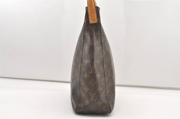 Authentic Louis Vuitton Monogram Looping GM Shoulder Bag M51145 LV 7640J