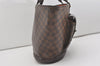 Authentic Louis Vuitton Damier Manosque GM Shoulder Tote Bag N51120 LV 7641I