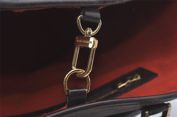 Authentic Louis Vuitton Damier Manosque GM Shoulder Tote Bag N51120 LV 7641I