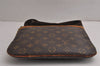 Auth Louis Vuitton Monogram Pochette Bosphore Shoulder Cross Bag M40044 LV 7642J