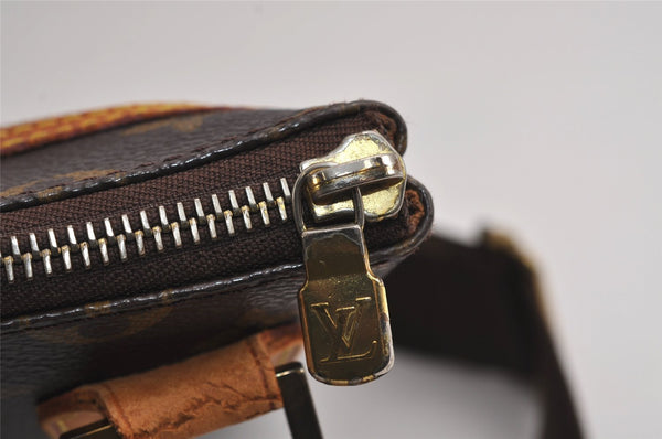 Auth Louis Vuitton Monogram Pochette Bosphore Shoulder Cross Bag M40044 LV 7642J